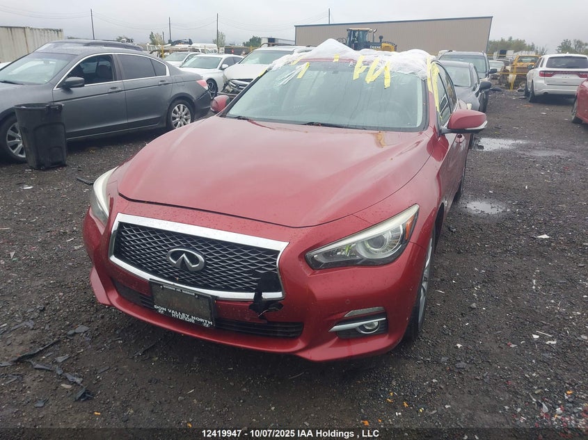 2016 Infiniti Q50 VIN: JN1CV7ARXGM251246 Lot: 12419947