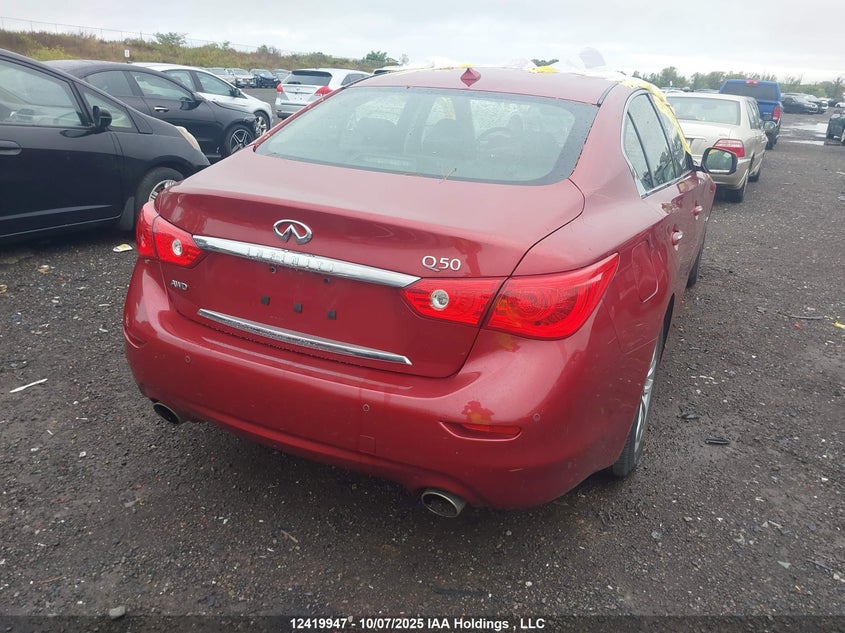 2016 Infiniti Q50 VIN: JN1CV7ARXGM251246 Lot: 12419947