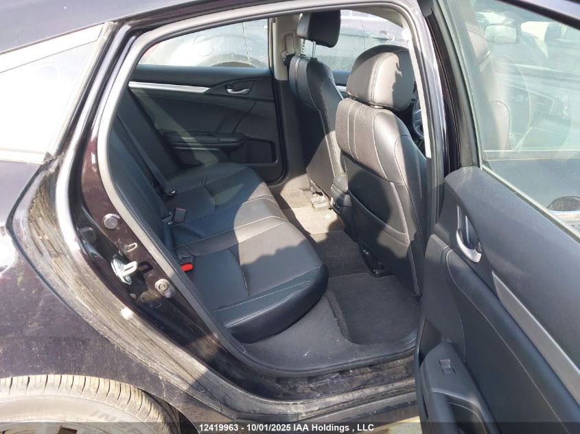 2017 Honda Civic Touring VIN: 2HGFC1F98HH106735 Lot: 12419963