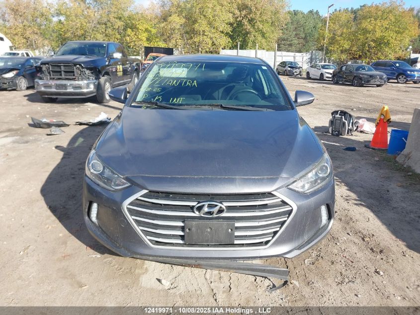 2017 Hyundai Elantra Se/Value/Limited VIN: KMHD84LF4HU374614 Lot: 12419971