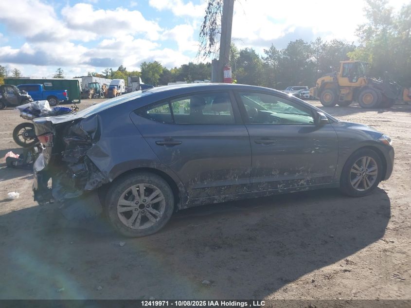 2017 Hyundai Elantra Se/Value/Limited VIN: KMHD84LF4HU374614 Lot: 12419971