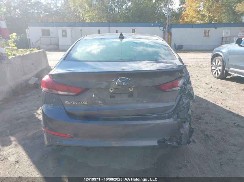 2017 Hyundai Elantra Se/Value/Limited VIN: KMHD84LF4HU374614 Lot: 12419971