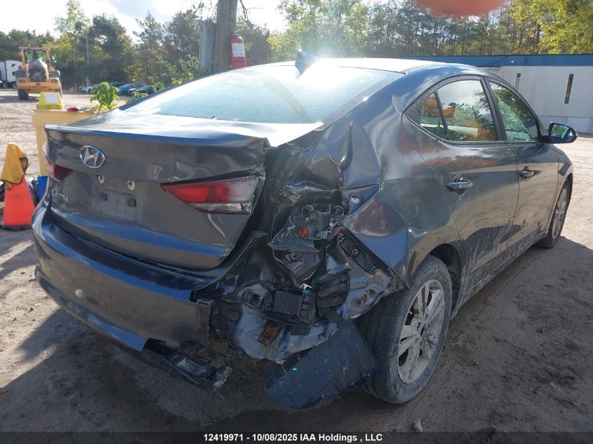 2017 Hyundai Elantra Se/Value/Limited VIN: KMHD84LF4HU374614 Lot: 12419971