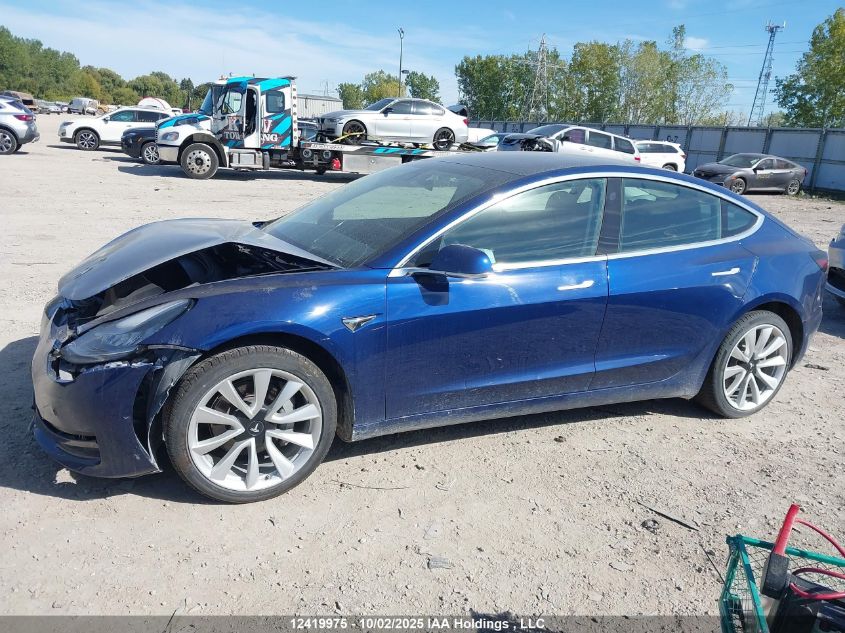 2019 Tesla Model 3 Long Range/Mid Range/Standard Range/Standard Range Plus VIN: 5YJ3E1EA1KF402295 Lot: 12419975