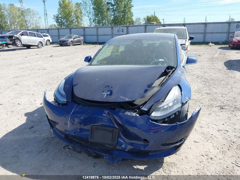 2019 Tesla Model 3 Long Range/Mid Range/Standard Range/Standard Range Plus VIN: 5YJ3E1EA1KF402295 Lot: 12419975