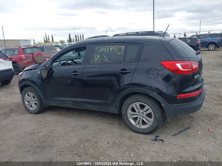 2013 Kia Sportage Lx VIN: KNDPBCA24D7459619 Lot: 12419983