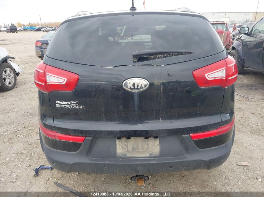 2013 Kia Sportage Lx VIN: KNDPBCA24D7459619 Lot: 12419983