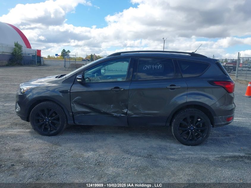 2019 Ford Escape Titanium VIN: 1FMCU9J91KUC12951 Lot: 12419989