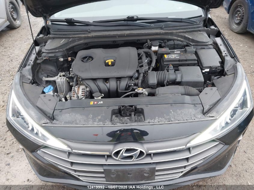 2020 Hyundai Elantra Preferred Auto Ivt VIN: KMHD84LF5LU008296 Lot: 12419992