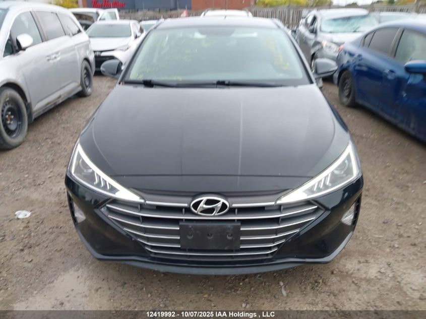 2020 Hyundai Elantra Preferred Auto Ivt VIN: KMHD84LF5LU008296 Lot: 12419992