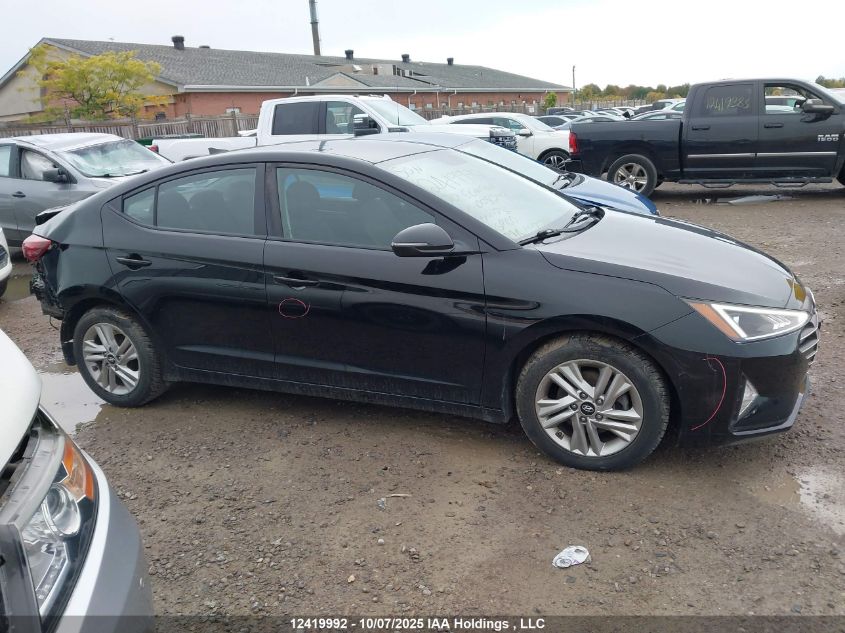 2020 Hyundai Elantra Preferred Auto Ivt VIN: KMHD84LF5LU008296 Lot: 12419992