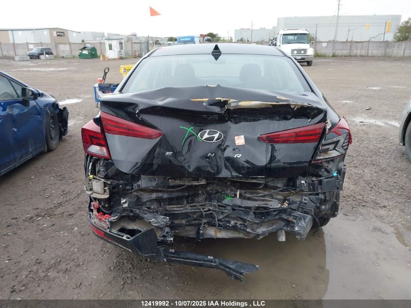 2020 Hyundai Elantra Preferred Auto Ivt VIN: KMHD84LF5LU008296 Lot: 12419992