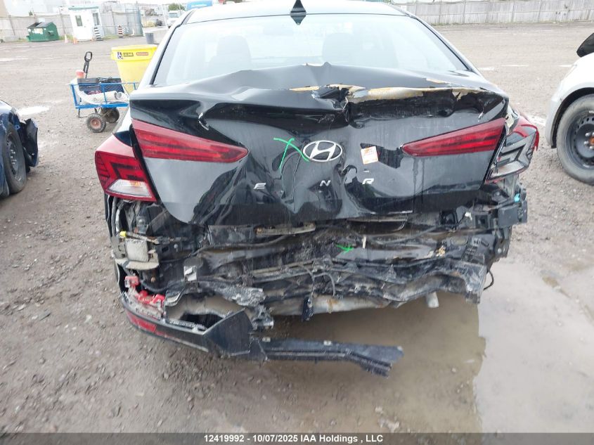 2020 Hyundai Elantra Preferred Auto Ivt VIN: KMHD84LF5LU008296 Lot: 12419992