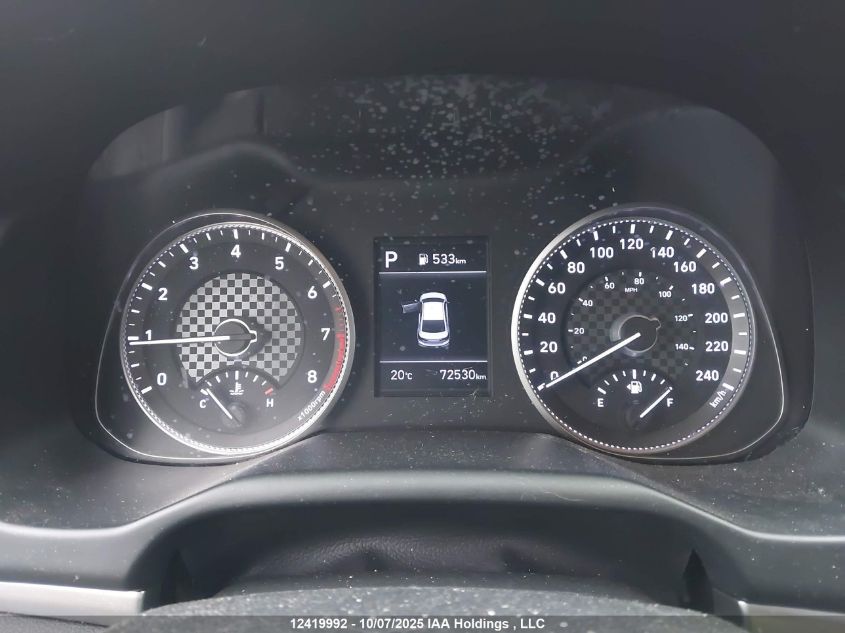 2020 Hyundai Elantra Preferred Auto Ivt VIN: KMHD84LF5LU008296 Lot: 12419992