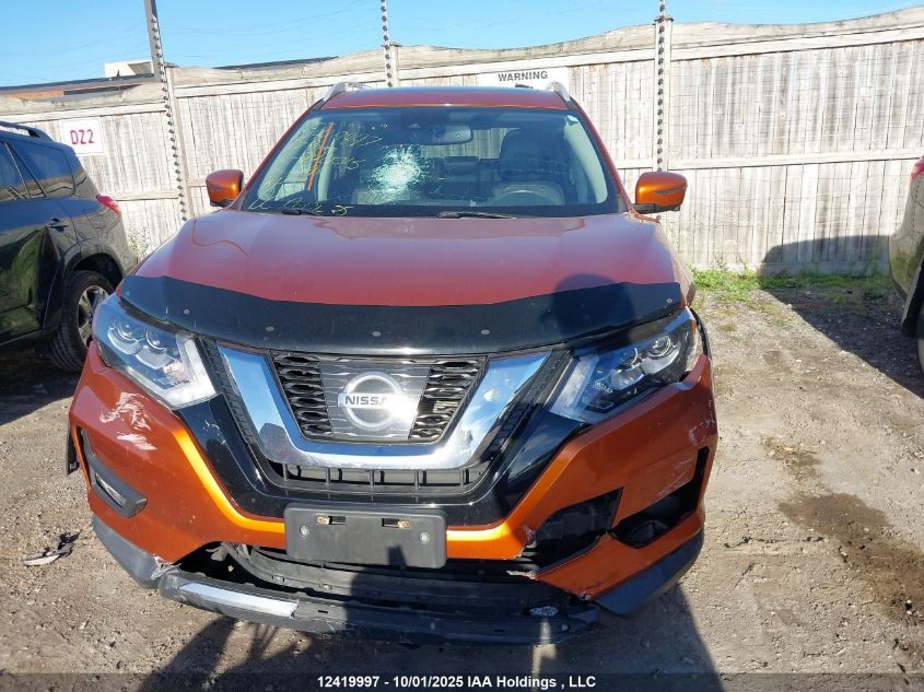 2017 Nissan Rogue Sv/Sl VIN: 5N1AT2MV3HC740015 Lot: 12419997