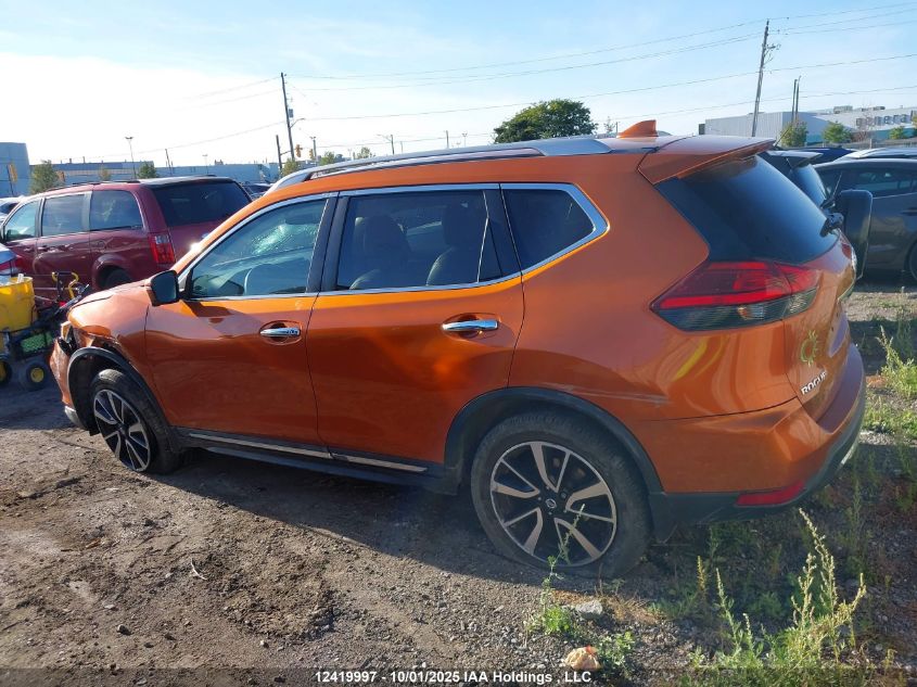 2017 Nissan Rogue Sv/Sl VIN: 5N1AT2MV3HC740015 Lot: 12419997