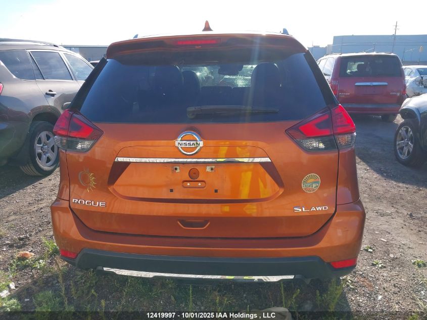 2017 Nissan Rogue Sv/Sl VIN: 5N1AT2MV3HC740015 Lot: 12419997