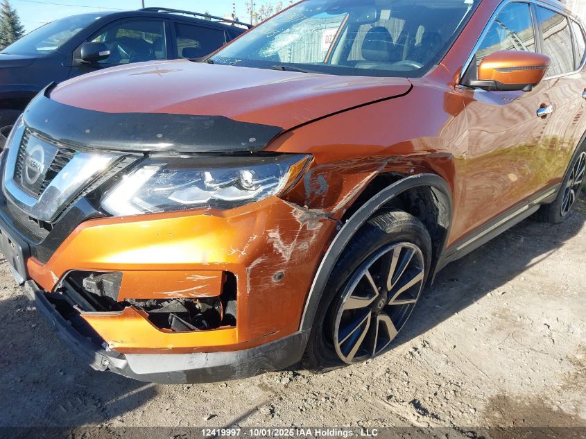 2017 Nissan Rogue Sv/Sl VIN: 5N1AT2MV3HC740015 Lot: 12419997