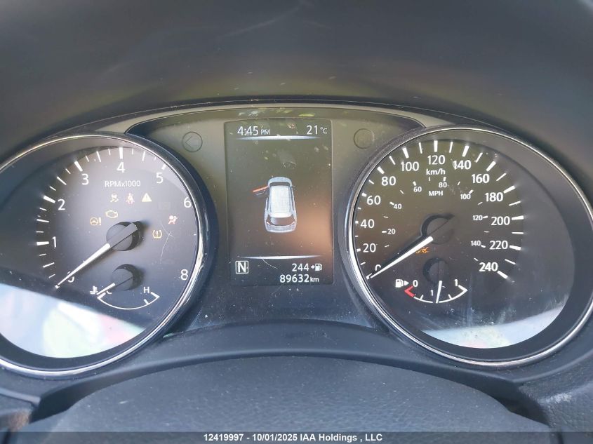 2017 Nissan Rogue Sv/Sl VIN: 5N1AT2MV3HC740015 Lot: 12419997