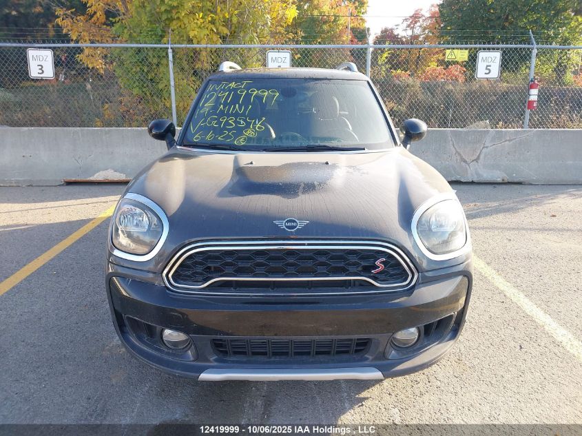 2019 Mini Countryman Cooper S VIN: WMZYT5C56K3G93546 Lot: 12419999