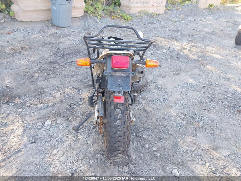 2019 Yamaha Tw200 VIN: JYA3AWN00KA162970 Lot: 12420047