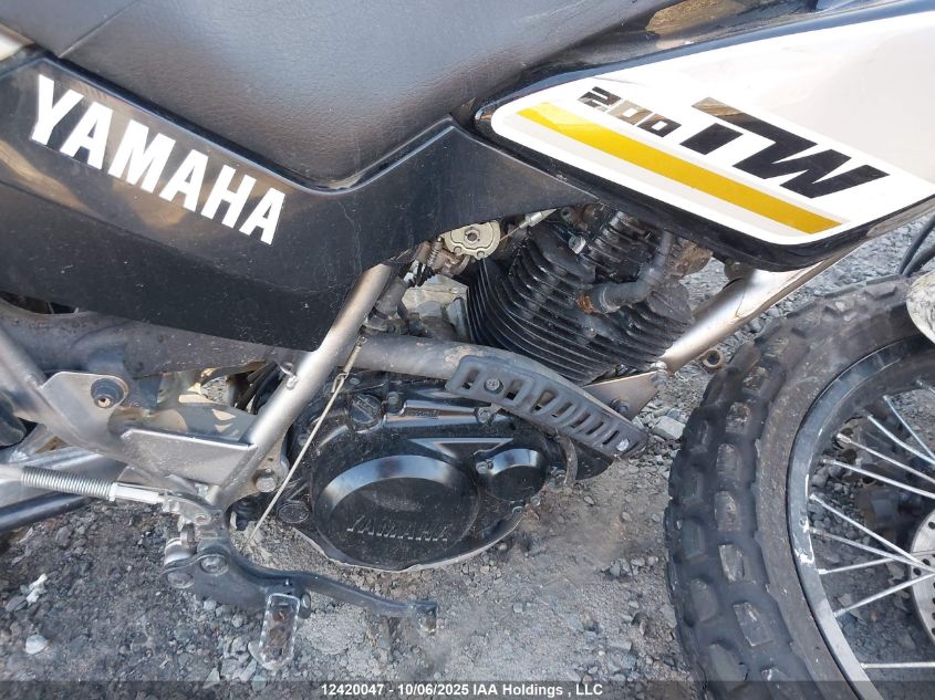 2019 Yamaha Tw200 VIN: JYA3AWN00KA162970 Lot: 12420047