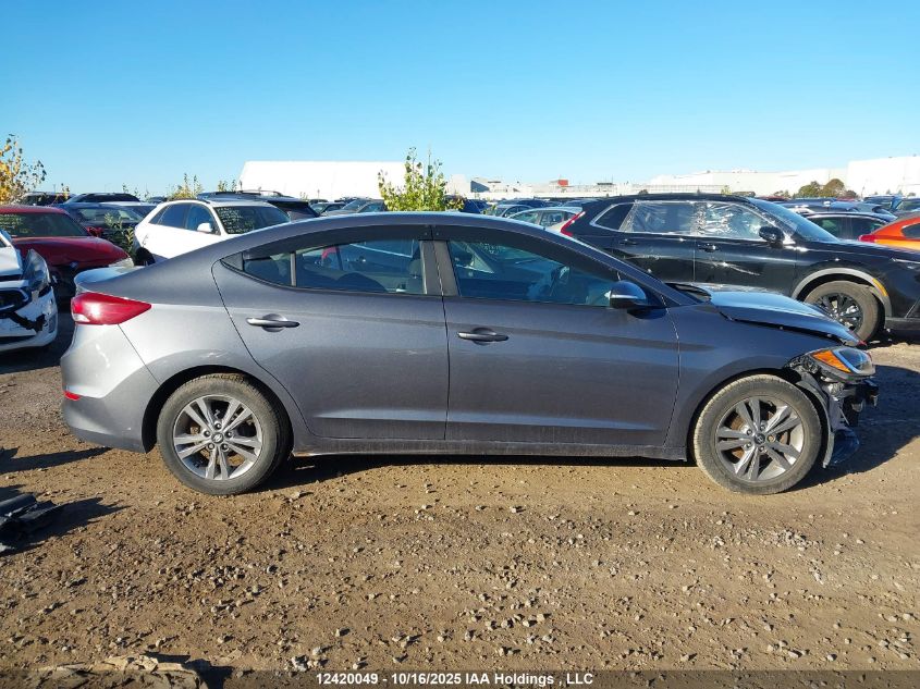 2018 Hyundai Elantra Sel/Value/Limited VIN: KMHD84LF9JU605044 Lot: 12420049