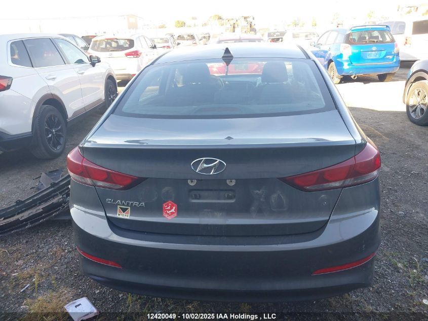 2018 Hyundai Elantra Sel/Value/Limited VIN: KMHD84LF9JU605044 Lot: 12420049