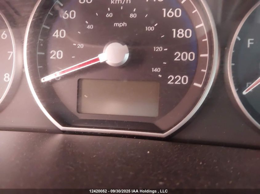 2011 Hyundai Santa Fe Gl 3.5 VIN: 5XYZG4AG7BG089276 Lot: 12420052