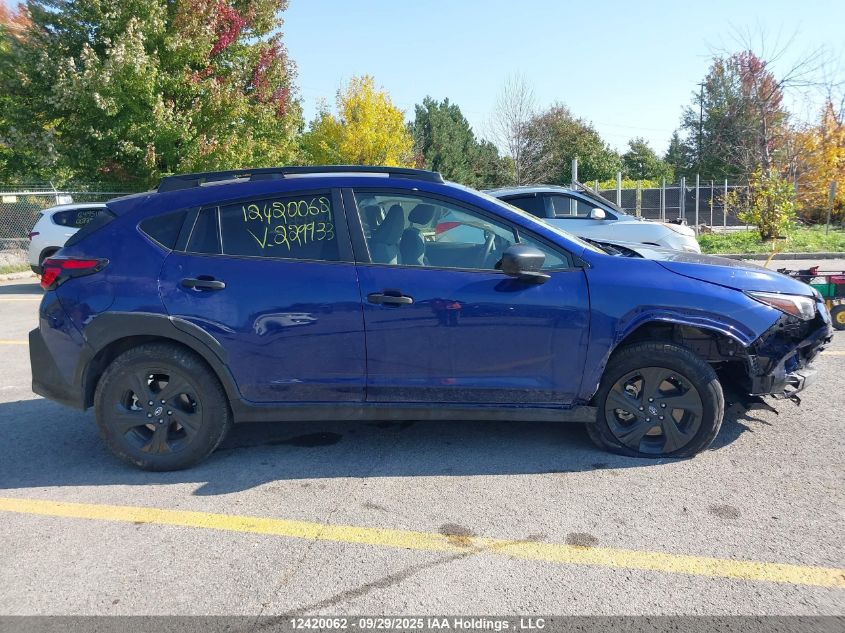 2025 Subaru Crosstrek VIN: JF2GUABC2S8229933 Lot: 12420062