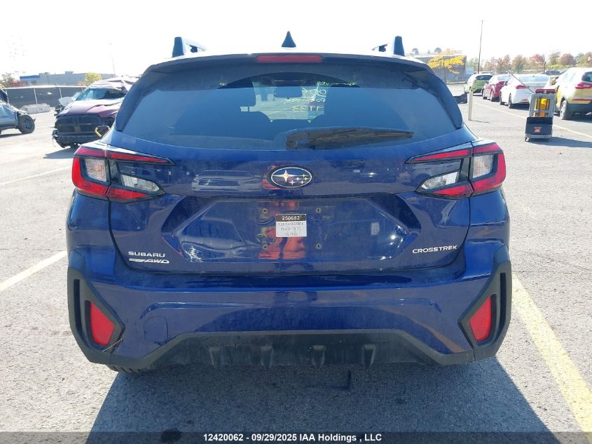 2025 Subaru Crosstrek VIN: JF2GUABC2S8229933 Lot: 12420062