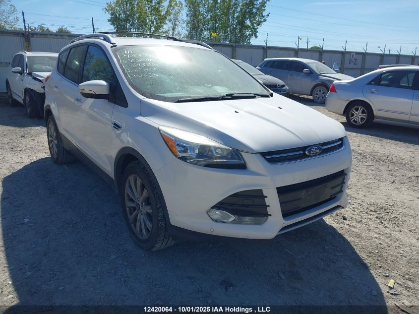 2015 Ford Escape Titanium VIN: 1FMCU9J99FUB43352 Lot: 12420064
