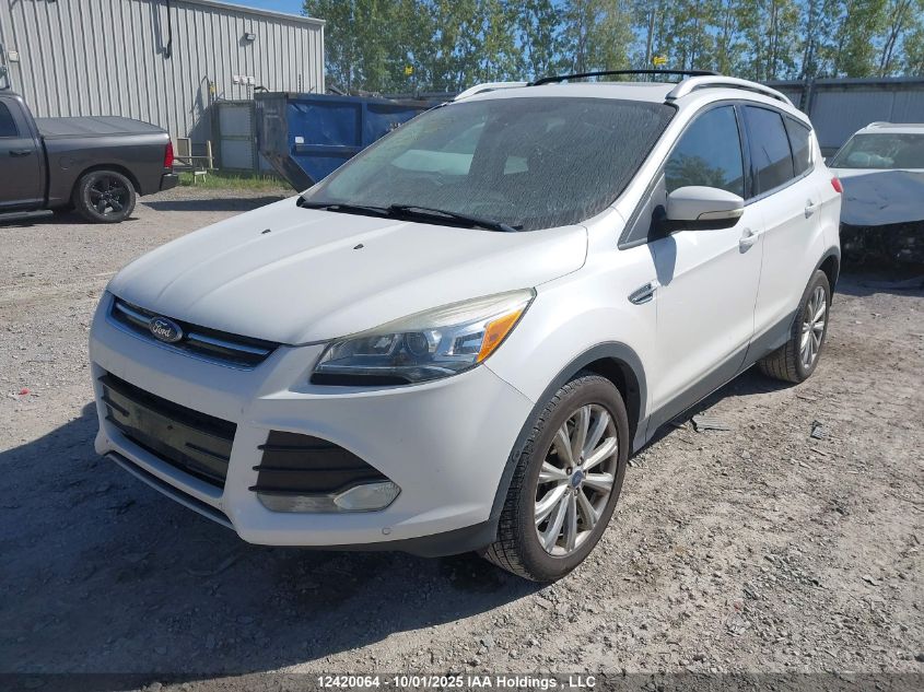 2015 Ford Escape Titanium VIN: 1FMCU9J99FUB43352 Lot: 12420064