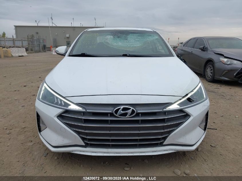 2020 Hyundai Elantra Preferred With Sun And Safety Package Auto Ivt VIN: KMHD84LF1LU898845 Lot: 12420072