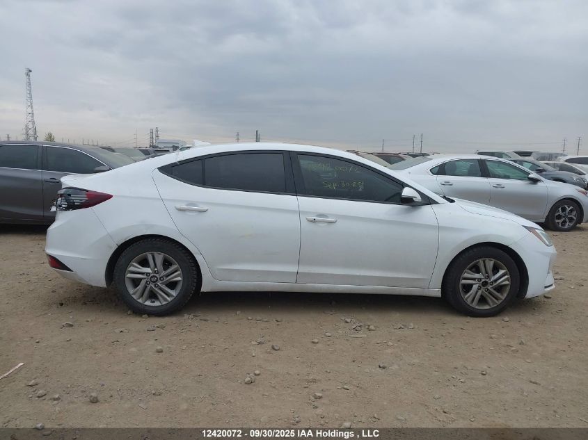 2020 Hyundai Elantra Preferred With Sun And Safety Package Auto Ivt VIN: KMHD84LF1LU898845 Lot: 12420072