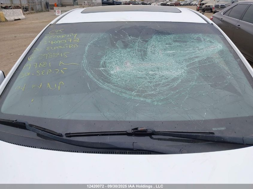 2020 Hyundai Elantra Preferred With Sun And Safety Package Auto Ivt VIN: KMHD84LF1LU898845 Lot: 12420072