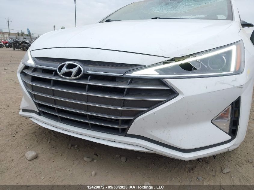 2020 Hyundai Elantra Preferred With Sun And Safety Package Auto Ivt VIN: KMHD84LF1LU898845 Lot: 12420072