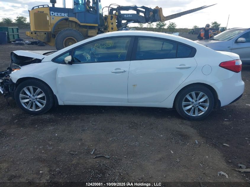 2014 Kia Forte 1.8L Lx/1.8L Lx+/1.8L Se VIN: KNAFX4A64E5069376 Lot: 12420081