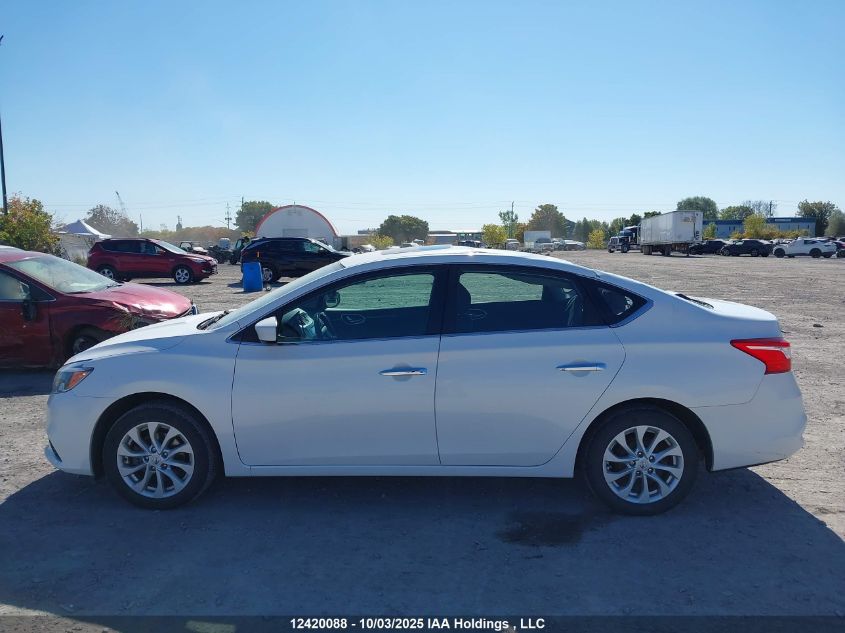2017 Nissan Sentra 1.8 S/1.8 Sl/1.8 Sv VIN: 3N1AB7AP3HL643592 Lot: 12420088