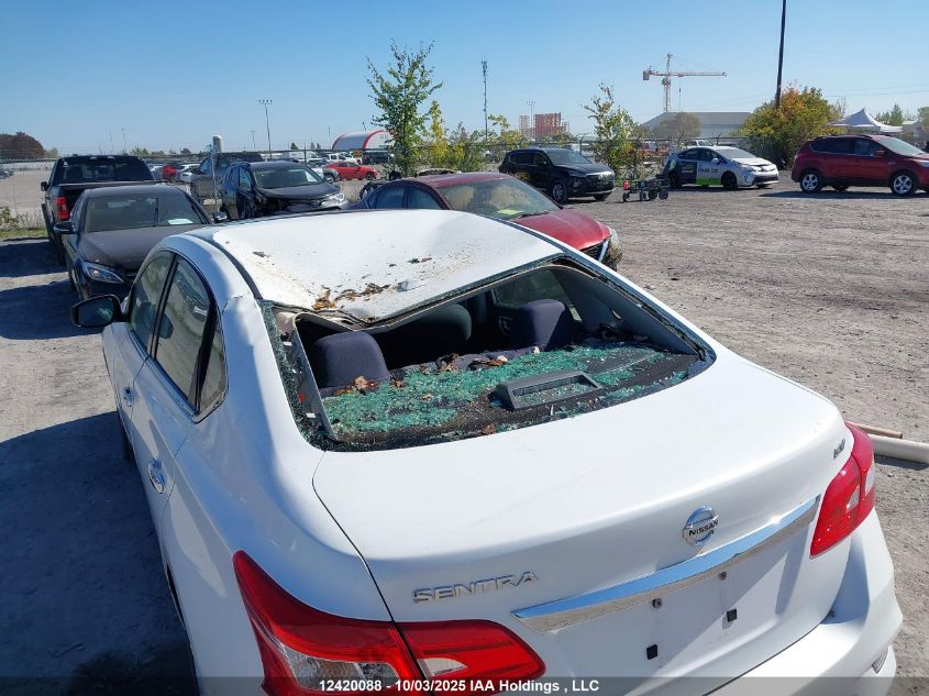 2017 Nissan Sentra 1.8 S/1.8 Sl/1.8 Sv VIN: 3N1AB7AP3HL643592 Lot: 12420088