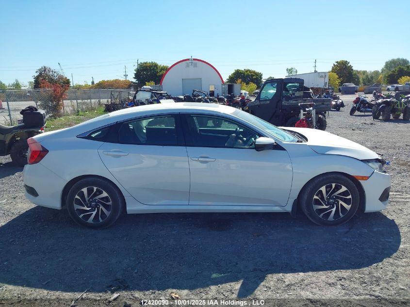 2017 Honda Civic VIN: 2HGFC2F86HH015301 Lot: 12420090