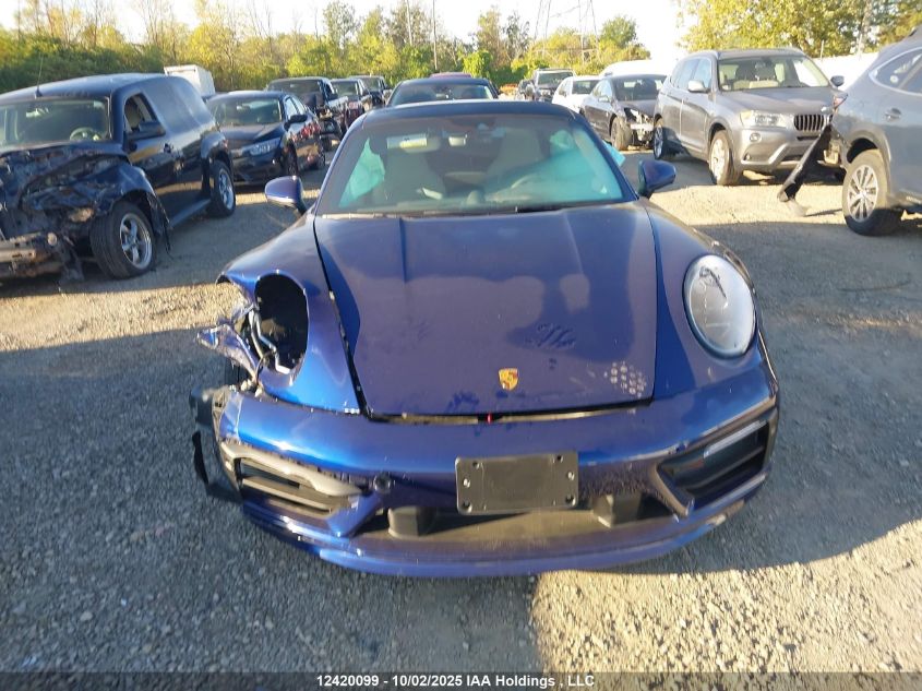 2023 Porsche 911 VIN: WP0AB2A95PS221017 Lot: 12420099