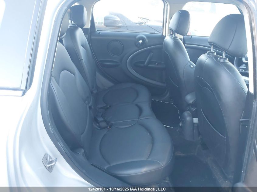 2012 Mini Cooper S Countryman VIN: WMWZC5C57CWL60707 Lot: 12420101