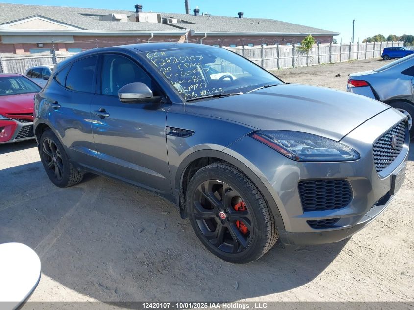 2020 Jaguar E-Pace Se VIN: SADFP2FX0L1001917 Lot: 12420107