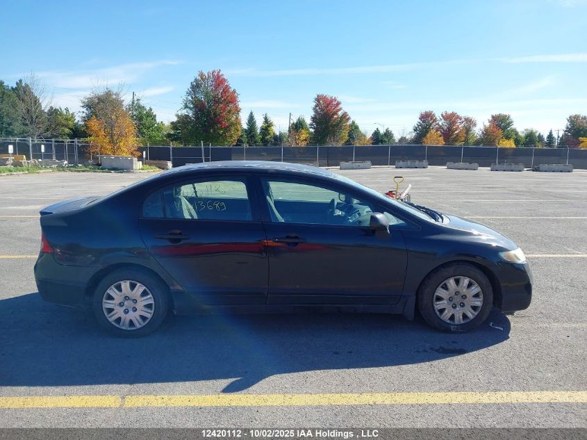 2010 Honda Civic VIN: 2HGFA1F22AH013689 Lot: 12420112