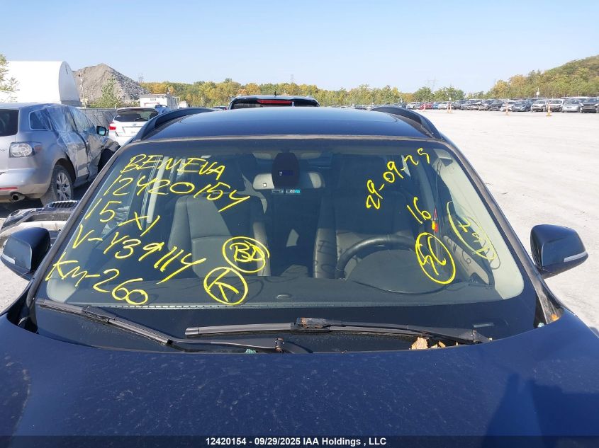 2015 BMW X1 xDrive28I VIN: WBAVL1C57FVY39114 Lot: 12420154