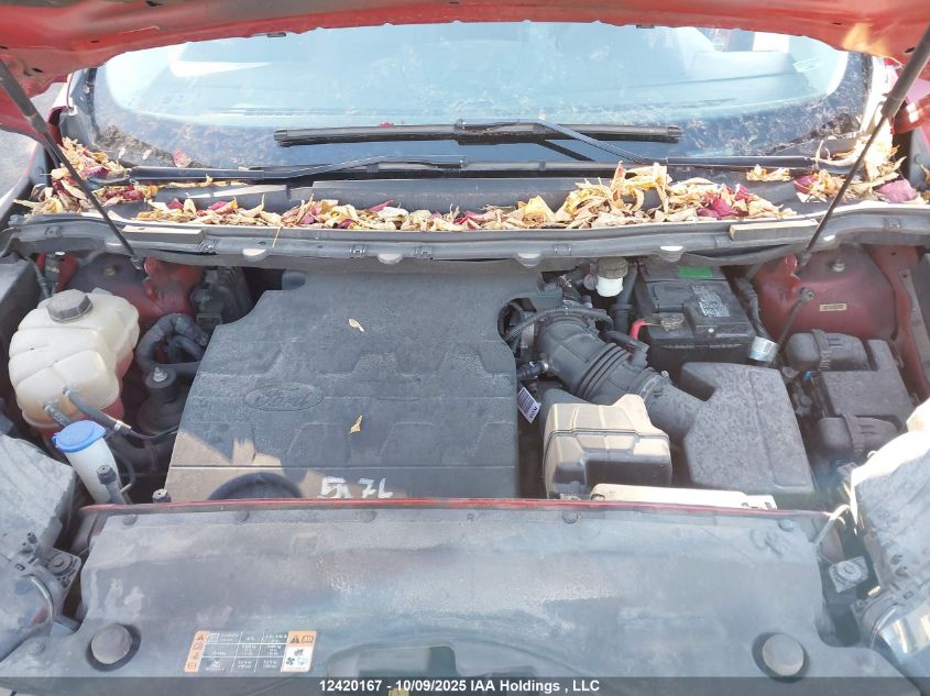 2017 Ford Edge Titanium VIN: 2FMPK4K80HBB70075 Lot: 12420167