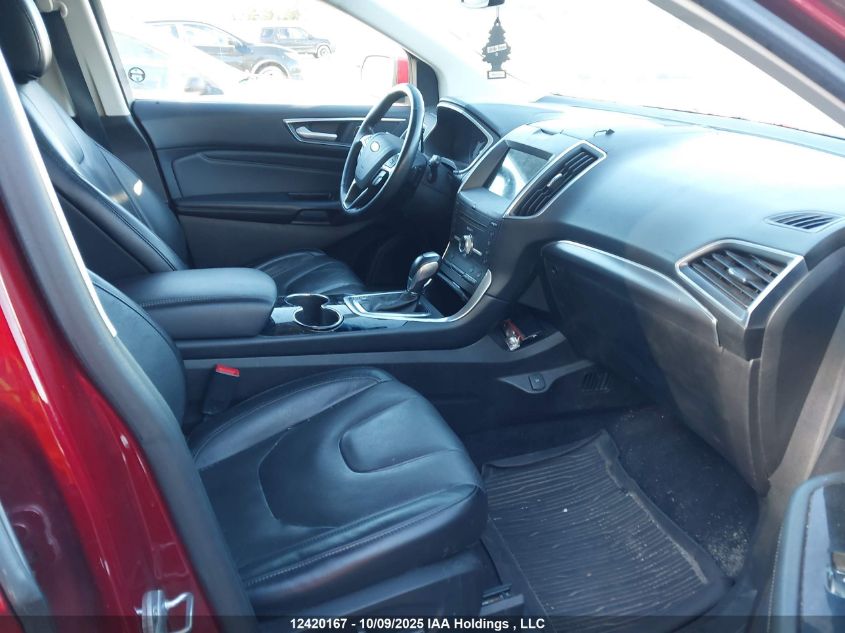 2017 Ford Edge Titanium VIN: 2FMPK4K80HBB70075 Lot: 12420167