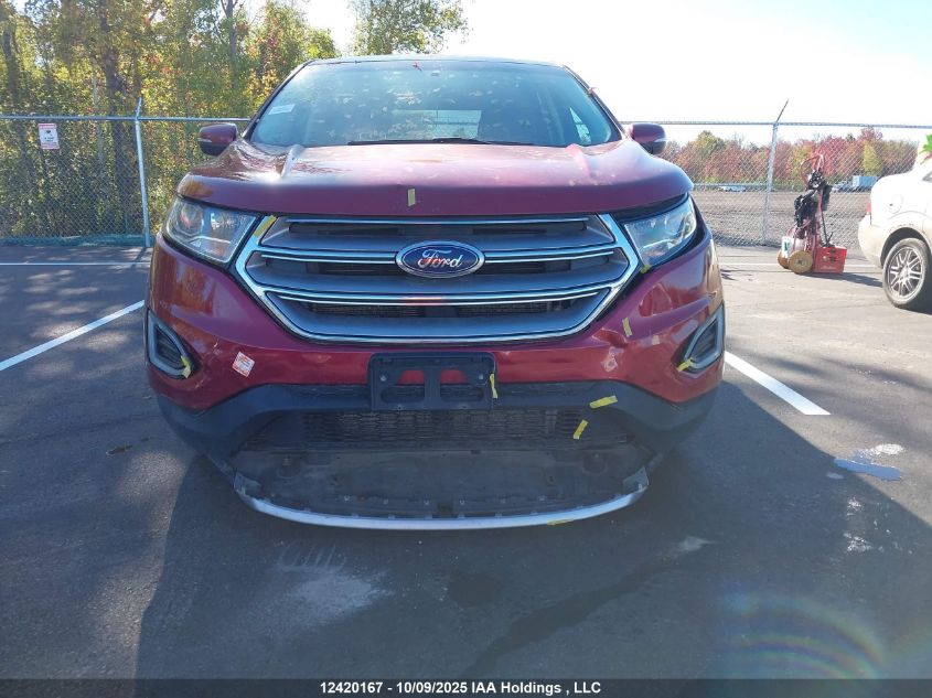 2017 Ford Edge Titanium VIN: 2FMPK4K80HBB70075 Lot: 12420167