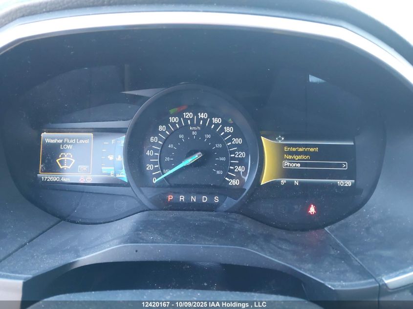 2017 Ford Edge Titanium VIN: 2FMPK4K80HBB70075 Lot: 12420167